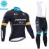 Invierno Maillot y Culotte Largos con Tirantes 2020 Astana Pro Team M002