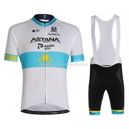 Maillot y Culotte con Tirantes 2020 Astana Pro Team M003