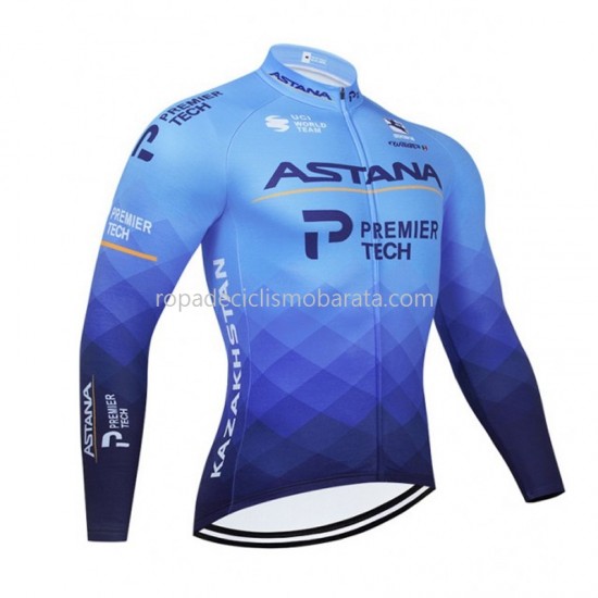 Maillot Manga Larga 2021 Astana–Premier Tech M001