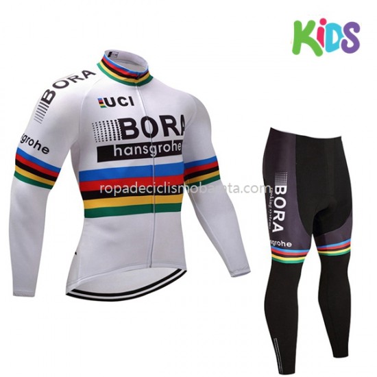 Maillot y Culotte Largos 2017 Bora-Hansgrohe Niños M002