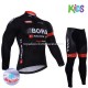 Invierno Maillot y Culotte Largos 2017 Bora-Hansgrohe Niños M003