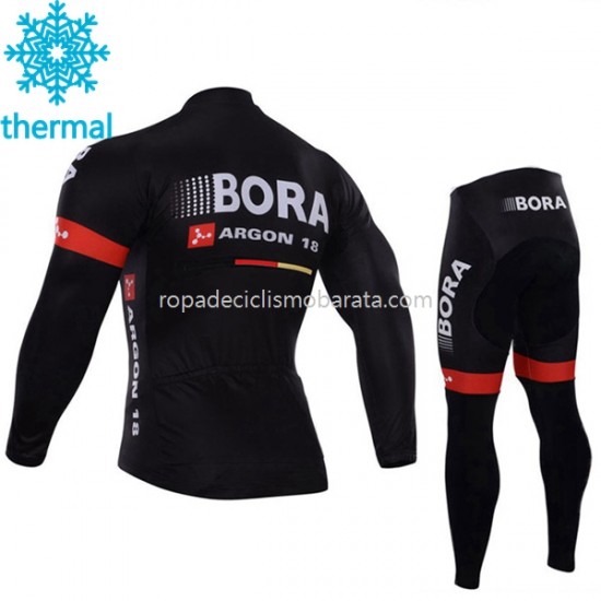 Invierno Maillot y Culotte Largos 2017 Bora-Hansgrohe Niños M003