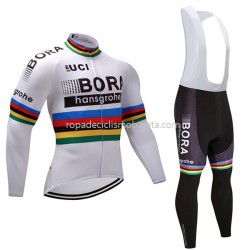Maillot y Culotte Largos con Tirantes 2017 Bora-Hansgrohe M002