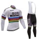 Maillot y Culotte Largos con Tirantes 2017 Bora-Hansgrohe M002