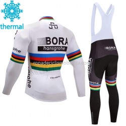 Invierno Maillot y Culotte Largos con Tirantes 2017 Bora-Hansgrohe M002