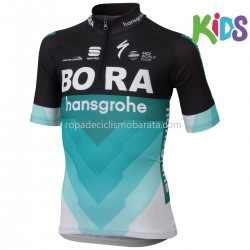 Maillot Manga Corta 2018 Bora-Hansgrohe Niños M001