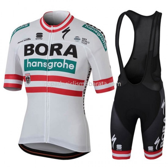 Maillot y Culotte con Tirantes 2018 Bora-Hansgrohe M002