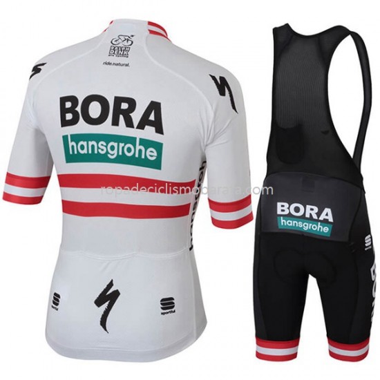 Maillot y Culotte con Tirantes 2018 Bora-Hansgrohe M002