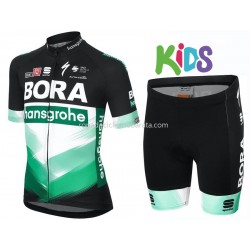 Maillot y Culotte Corto 2020 Bora-Hansgrohe Niños M001