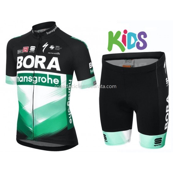 Maillot y Culotte Corto 2020 Bora-Hansgrohe Niños M001