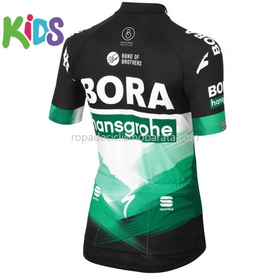 Maillot y Culotte Corto 2020 Bora-Hansgrohe Niños M001