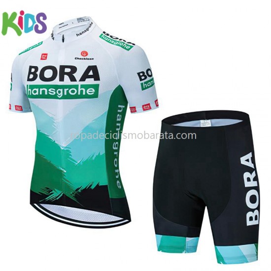 Maillot y Culotte Corto 2021 BORA-hansgrohe Niños M003