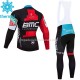 Invierno Maillot y Culotte Largos con Tirantes 2018 BMC Racing Team M001