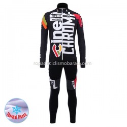 Invierno Maillot y Culotte Largos con Tirantes 2017 Cinelli Chrome M001