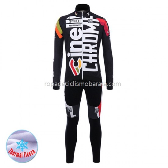 Invierno Maillot y Culotte Largos con Tirantes 2017 Cinelli Chrome M001