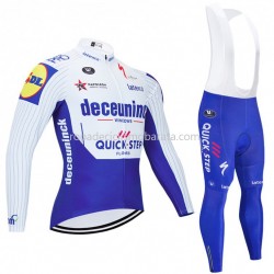 Maillot y Culotte Largos con Tirantes 2020 Deceuninck–Quick-Step M001