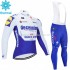 Invierno Maillot y Culotte Largos con Tirantes 2020 Deceuninck–Quick-Step M001