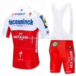 Maillot y Culotte con Tirantes 2020 Deceuninck–Quick-Step M003