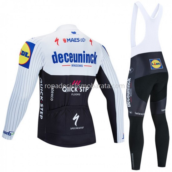 Maillot y Culotte Largos con Tirantes 2020 Deceuninck–Quick-Step M004