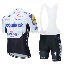Maillot y Culotte con Tirantes 2020 Deceuninck–Quick-Step M004