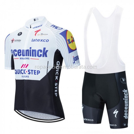 Maillot y Culotte con Tirantes 2020 Deceuninck–Quick-Step M004