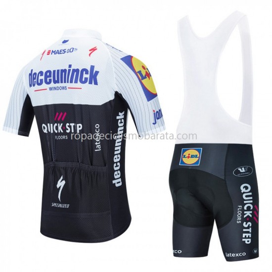 Maillot y Culotte con Tirantes 2020 Deceuninck–Quick-Step M004