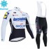 Invierno Maillot y Culotte Largos con Tirantes 2020 Deceuninck–Quick-Step M004