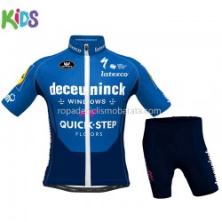 Maillot y Culotte Corto 2021 Deceuninck–Quick-Step Niños M001