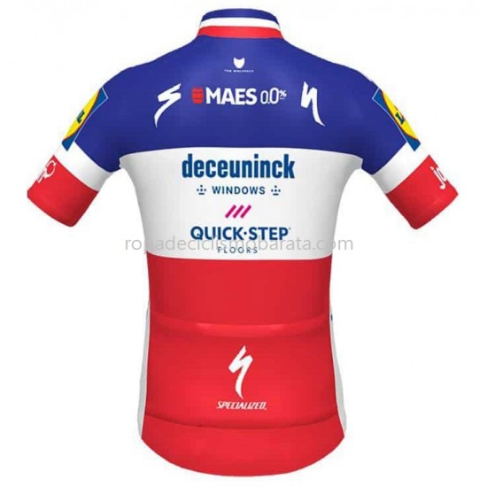 Maillot y Culotte con Tirantes 2021 Deceuninck–Quick-Step M001
