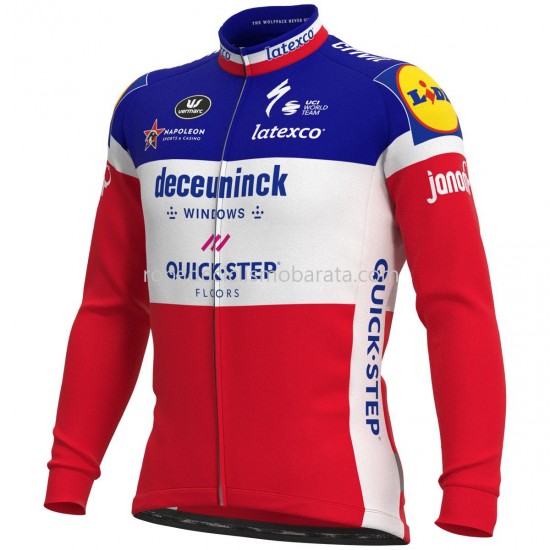 Maillot Manga Larga 2021 Deceuninck–Quick-Step M001