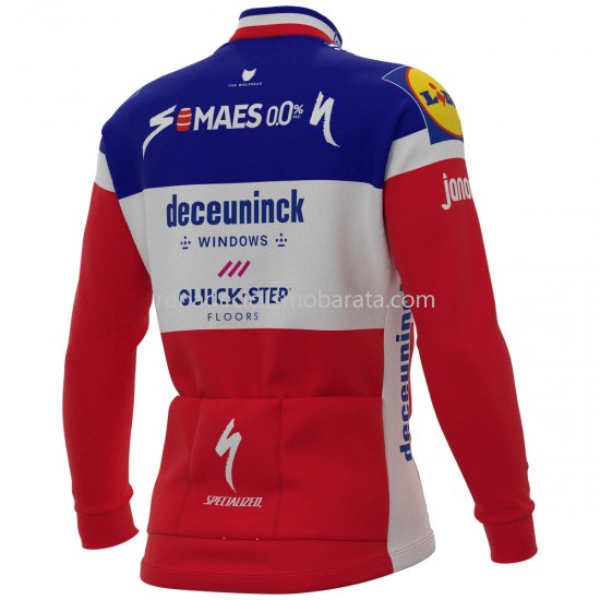 Maillot Manga Larga 2021 Deceuninck–Quick-Step M001