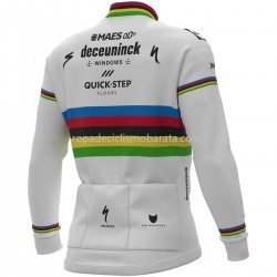 Maillot Manga Larga 2021 Deceuninck–Quick-Step M002