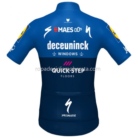 Maillot y Culotte con Tirantes 2021 Deceuninck–Quick-Step M003