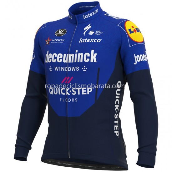 Maillot Manga Larga 2021 Deceuninck–Quick-Step M003