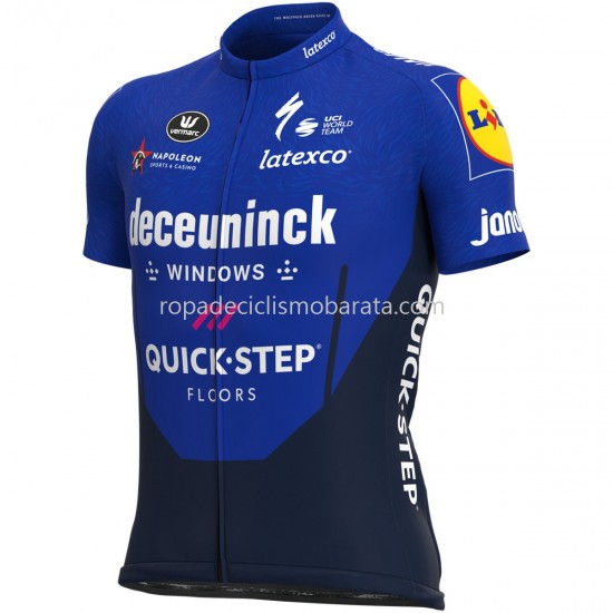Maillot Manga Corta 2021 Deceuninck–Quick-Step M003