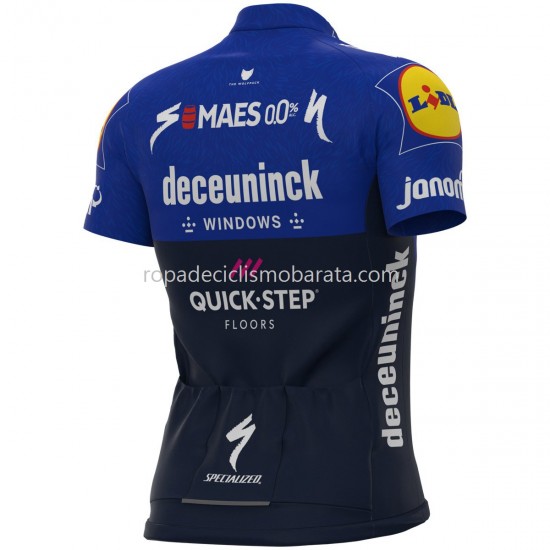Maillot Manga Corta 2021 Deceuninck–Quick-Step M003