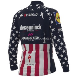 Maillot Manga Larga 2021 Deceuninck–Quick-Step M004