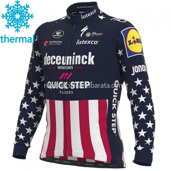 Invierno Maillot 2021 Deceuninck–Quick-Step M004