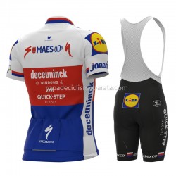 Maillot y Culotte con Tirantes 2021 Deceuninck–Quick-Step M005