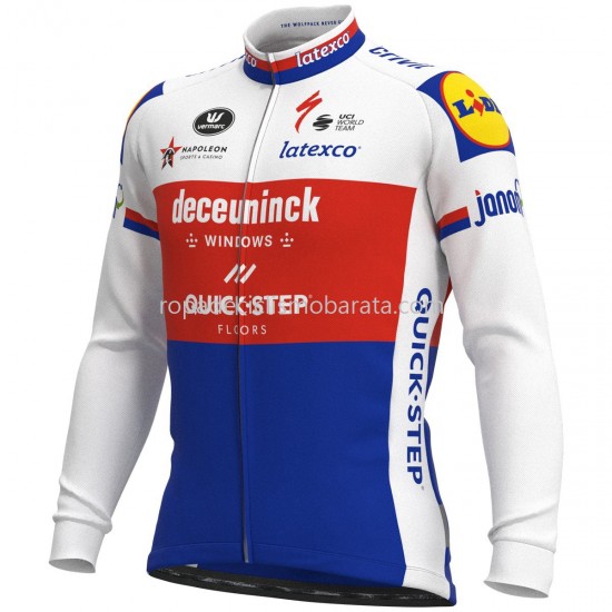Maillot Manga Larga 2021 Deceuninck–Quick-Step M005