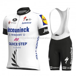 Maillot y Culotte con Tirantes 2021 Deceuninck–Quick-Step M006