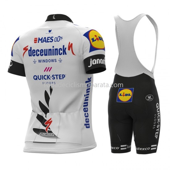Maillot y Culotte con Tirantes 2021 Deceuninck–Quick-Step M006