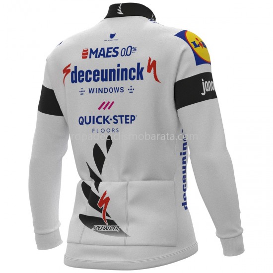 Maillot Manga Larga 2021 Deceuninck–Quick-Step M006
