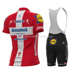 Maillot y Culotte con Tirantes 2021 Deceuninck–Quick-Step M007