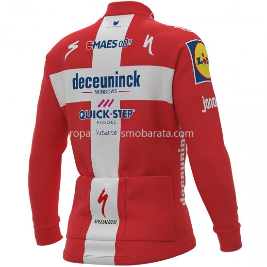 Maillot Manga Larga 2021 Deceuninck–Quick-Step M007