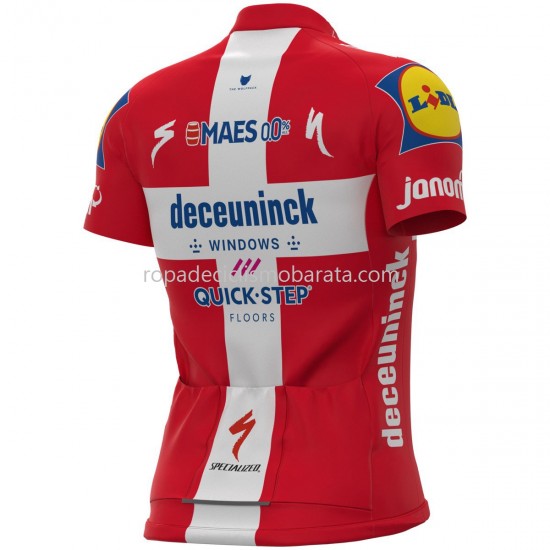 Maillot Manga Corta 2021 Deceuninck–Quick-Step M007