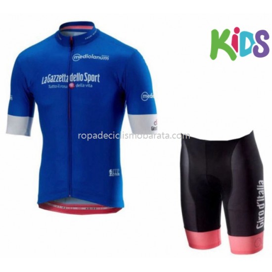 Maillot y Culotte Corto 2018 Giro d'Italia Niños M001