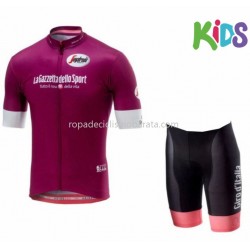 Maillot y Culotte Corto 2018 Giro d'Italia Niños M003