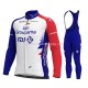 Maillot y Culotte Largos con Tirantes 2021 Groupama-FDJ M001