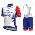 Maillot y Culotte con Tirantes 2021 Groupama-FDJ M001